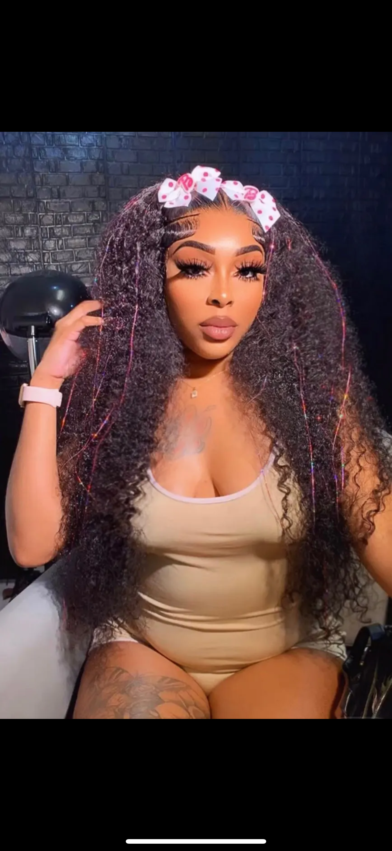 Deep wave Wigs up to 40 inches 4inch=40inches down below ⬇️